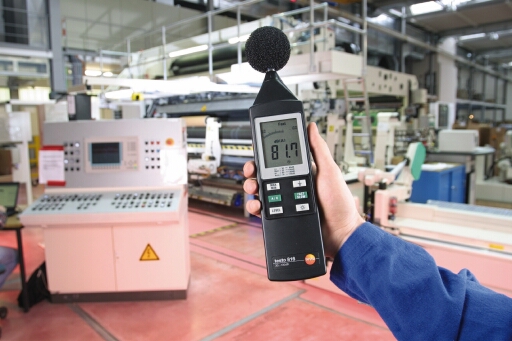 Testo 815 Sound Level Meter from Testo-Direct.com