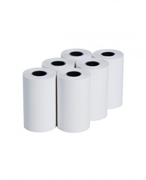 Testo 0554 0568 Thermal Printer Paper, 6 Rolls-