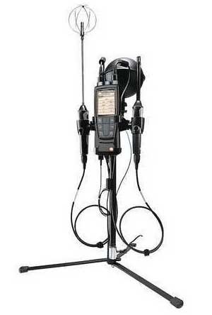 Testo 0554 0743 Tripod with Holders for Comfort Level Measurement-