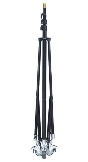 Testo 0554 4209 Extendable Tripod with Wheels, Up to 4m-