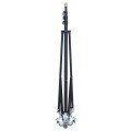Testo 0554 4209 Extendable Tripod with Wheels, Up to 4m-