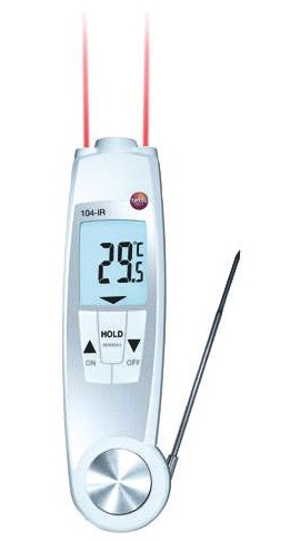 Testo 104 IR Dual Purpose IR and Penetration Thermometer