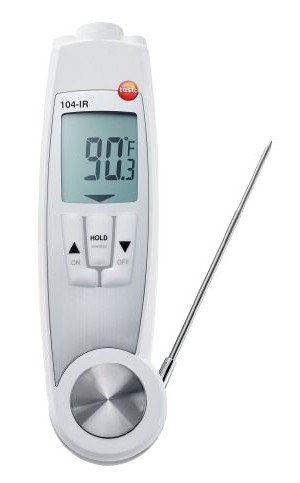 Testo 104 IR Dual Purpose IR and Penetration Thermometer-