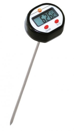 Testo 0560-1111 Immersion and Penetration Thermometer, 8.38&amp;quot;-