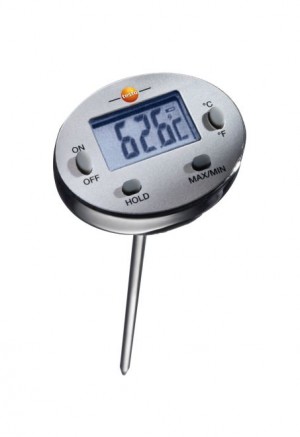 Testo 0560-1113 Waterproof Mini Probe Thermometer-