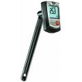 Testo 605-H2 Compact Thermo-Hygrometer, -4 to 122&amp;deg;F, 5 to 95% RH-