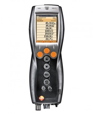 Testo 330-2G LL Kit #1 Combustion Analyzer and 12&quot; Flue Gas Probe with Bluetooth-