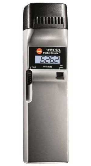 Testo 476 Kit, Pocket Strobe Hand-Held Stroboscope-