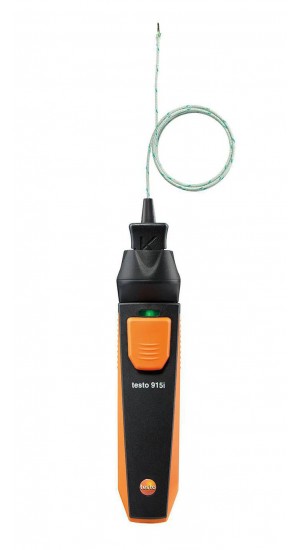 Testo 915i Wireless Thermometer with flexible 2.6&#039; temperature probe, -58 to 752&amp;deg;F-