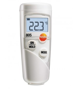 Testo 805 Waterproof Mini Infrared Thermometer w/ TopSafe Cover-