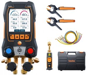 Testo 558s Digital Manifold Kit with hoses-