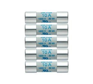 Testo 0590 0004 Spare Fuses, set of 5, 11A/1000V-