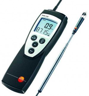 Testo 416 Kit Small Vane Anemometer with Soft Carrying Case-