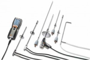 Testo 400600 7821 Dusty Application Probe and Hose Kit, Low Temp-