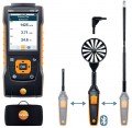 Testo 440 dP Air Velocity and IAQ Measuring Instrument with differential pressure sensor and digital vane probes, &amp;oslash; 3.9 and 0.63&amp;quot;-