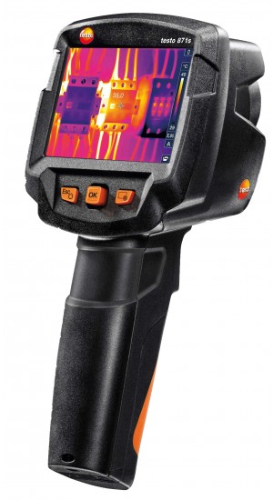 Testo 871S Thermal Imager, 240 x 180, &lt;0.14&amp;deg;F-