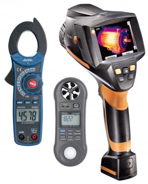 Testo 875i-1 Thermal Imager Kit - Includes R5020 Clamp Meter &amp; LM-8000 Environmental Meter for FREE-
